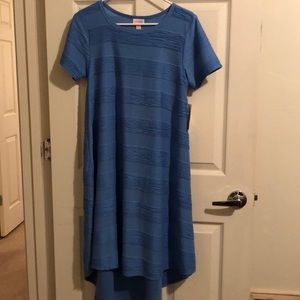 Lularoe Blue Carly Dress